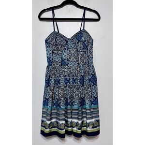 NWT American Rag Cie Y2K Style Boho Dress‎ Size Large Babydoll Festival Bandau